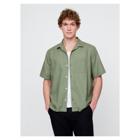 GAP Lněná košile - Pánské