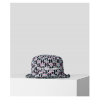 Klobouk karl lagerfeld k/essential boucle bucket hat různobarevná