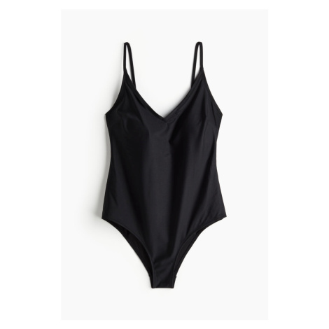 H & M - Jednodílné plavky's vyztuženými košíčky - černá H&M