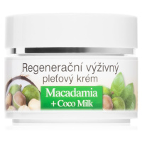 Bione Cosmetics Macadamia + Coco Milk regenerační pleťový krém pro výživu a hydrataci 51 ml