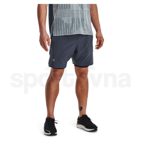 Under Armour Launch Elite 2in1 7'' Short M 1376831-044 - gray