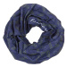 Finmark MULTIFUNCTIONAL SCARF Multifunkční šátek, tmavě modrá, velikost