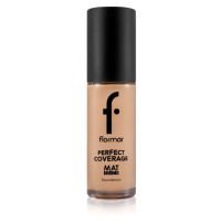 flormar Perfect Coverage Mat Touch Foundation matující make-up pro smíšenou až mastnou pokožku o