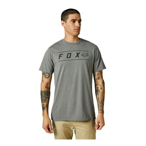 Fox pánské tričko Pinnacle Premium Heather Graphite | Šedá | 100% bavlna