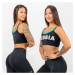 NEBBIA - Dvouvrstvá sportovní podprsenka FLEX 241 (black) - NEBBIA