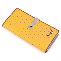 Dámská koženková peněženka VUCH Giella, žlutá