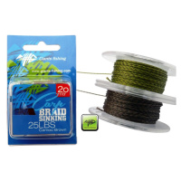 Giants Fishing Návazcová Šňůrka Carp Braid Sinking Camou Green 20m Nosnost: 25lb