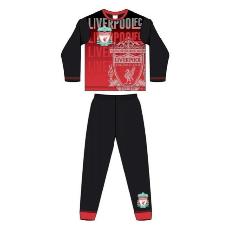 FC Liverpool dětské pyžamo subli crest
