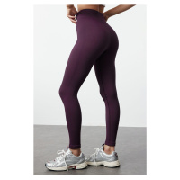 Trendyol Plum Seamless Full Length Knitted Sports Tights