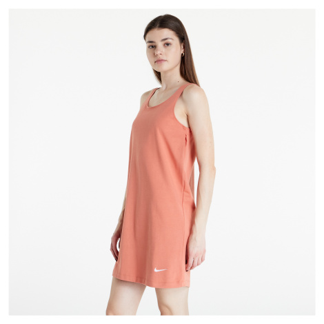 Nike Sportwear Dress tmavě oranžová