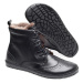 Barefoot zimní obuv Zaqq - QUINTIC Winter Brogue Black