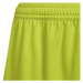 adidas ENTRADA 22 SHORTS Juniorské fotbalové šortky, reflexní neon, velikost