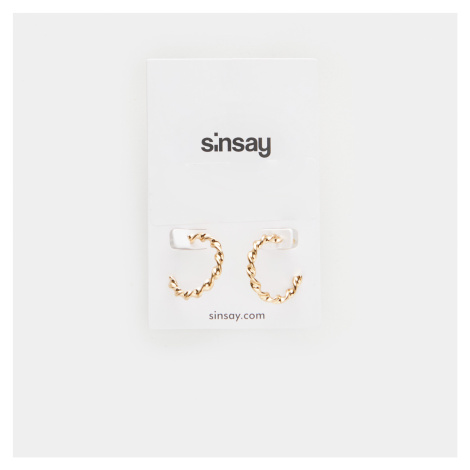 Sinsay - Náušnice kruhy - Zlatá