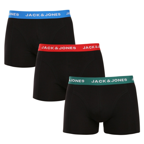 3PACK pánské boxerky Jack and Jones černé (12271554) Jack & Jones