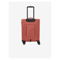 Červený cestovní kufr Travelite Croatia S