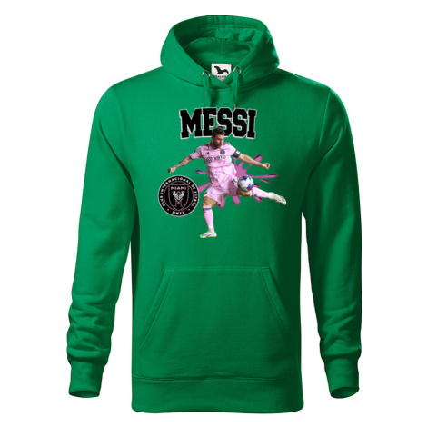 Pánská mikina s potiskem Lionel Messi -  pánské tričko pro milovníky fotbalu BezvaTriko