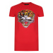 Ed Hardy Tiger mouth graphic t-shirt red Červená