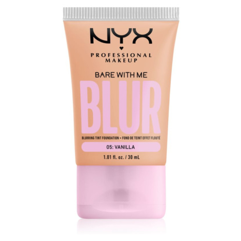 NYX Professional Makeup Bare With Me Blur Tint hydratační make-up odstín 05 Vanilla 30 ml