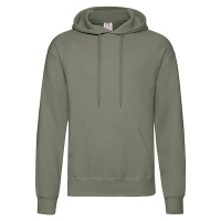 Oliwkowa bluza męska Hooded Sweat Fruit of the Loom