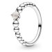 Pandora Stříbrný prsten pro ženy narozené v červnu 198867C06