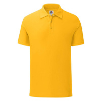 Iconic Polo Friut of the Loom Men's Yellow T-Shirt