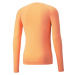 Puma LIGA BASELAYER LONG SLEEVE TEE Pánské funkční triko, oranžová, velikost