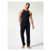 Černé pánské pyžamové kalhoty Supima® Marks & Spencer