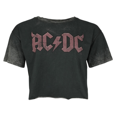 AC/DC Logo Dámské tričko černá
