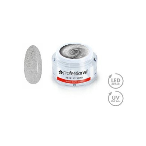 BAREVNÝ LED-UV GEL 5ML PROFESSIONAIL™ METAL ICE SILVER