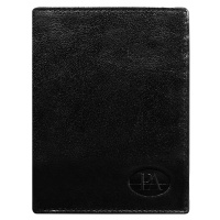 Černá klasická pánská kožená peněženka