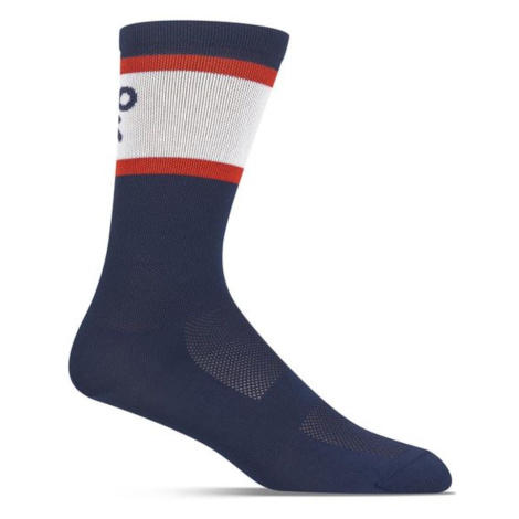 GIRO Cyklistické ponožky klasické - COMP - modrá