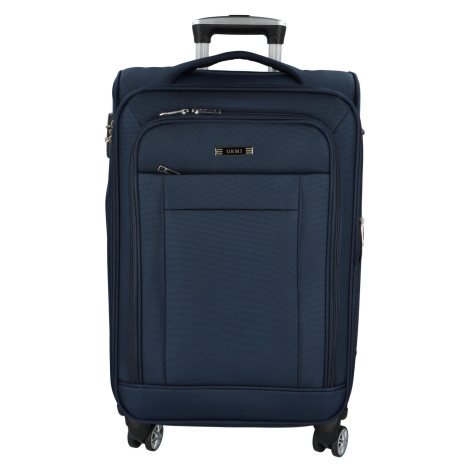 Látkový kufr ORMI Donar velikost L, tmavě modrá