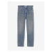 Modré dámské slim fit džíny s vyšisovaným efektem Tommy Jeans