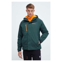 Outdoorová bunda Jack Wolfskin Troposphere zelená barva