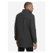 Tmavě šedý pánský zimní kabát s všitou vsadkou Tom Tailor