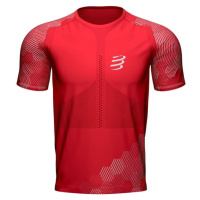 Compressport RACING SS TSHIRT M Pánské běžecké triko, červená, velikost