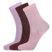 Dětské ponožky ZigZag Bhoebe Glitter - 3 páry