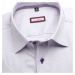 Pánská slim fit košile 6613 s krátkým rukávem ve fialkové barvě