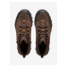 Tmavě hnědé pánské kožené kotníkové boty HELLY HANSEN Sierra LX