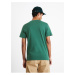 Zelené pánské tričko Celio Ceboston