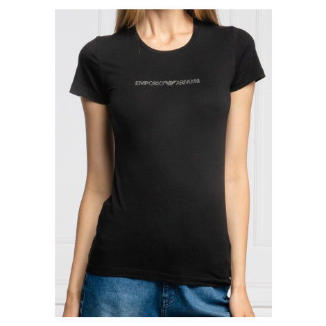 Dámské tričko Emporio Armani 163139 CC318 Černá