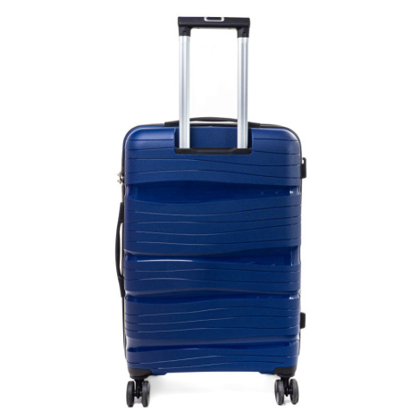Rogal Modrý prémiový skořepinový kufr "Royal" - M (35l), L (65l), XL (100l)