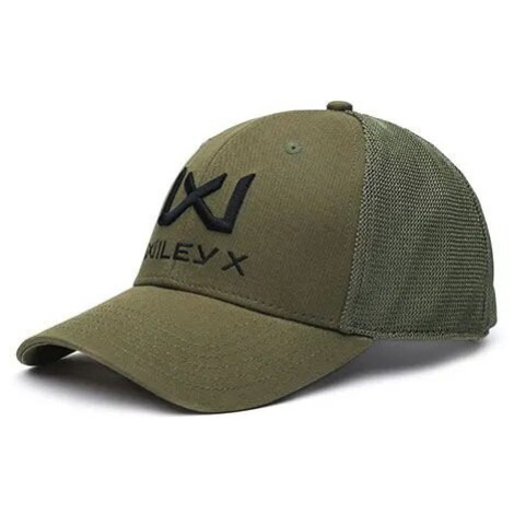 Kšiltovka Trucker Cap Logo WX WileyX® – černá, Olive Green Wiley X