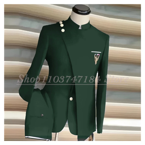 Dvoudílný pánský oblek – elegantní sako a kalhoty