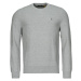 Polo Ralph Lauren PULL COL ROND EN COTON TEXTURE Šedá