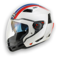 AIROH Executive Stripes EXS38 helma bílá