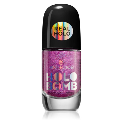 Essence HOLO BOMB lak na nehty s holografickým efektem odstín 02 - Holo Moly 11 ml