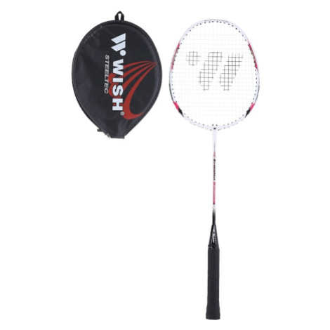 Badmintonová raketa WISH Steeltec 9, červená