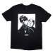 Oasis Tričko Noel & Liam Square Photo Unisex Black