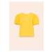Tričko s krátkým rukávem madeira žluté JUNIOR Mayoral